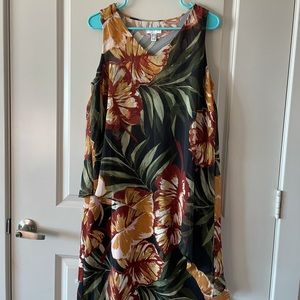 Susan Graver tank dress, layers Size M